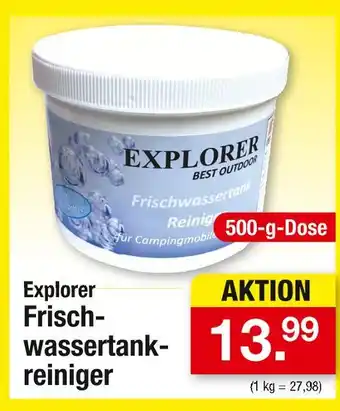 Zimmermann Explorer frischwassertankreiniger Angebot