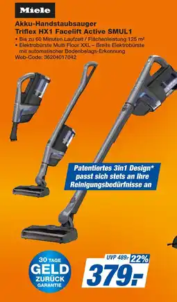 Expert Miele akku-handstaubsauger triflex hx1 facelift active smul1 Angebot