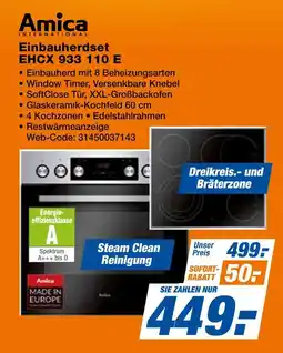 Expert Amica einbauherdset ehcx 933 110 e Angebot
