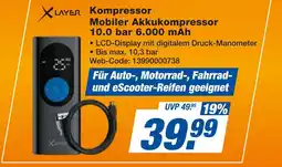Expert Xlayer kompressor mobiler akkukompressor 10.0 bar 6.000 mah Angebot