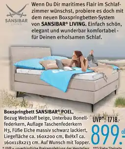 Trends Möbel Sansibar boxspringbett poel Angebot