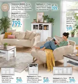 Trends Möbel Polsterserie madras Angebot