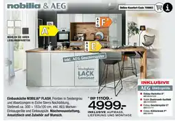 Ostermann Nobilia & aeg einbauküche Angebot