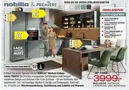 Ostermann Nobilia & première einbau-küchen Angebot
