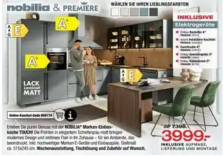 Ostermann Nobilia & première einbau-küchen Angebot
