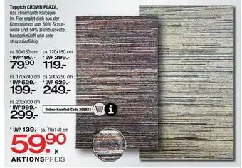 Ostermann Teppich crown plaza Angebot