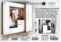 Ostermann Vito garderobenprogramm polygon Angebot