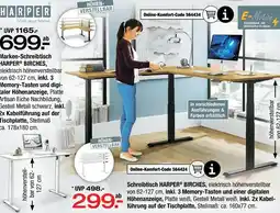 Ostermann Harper schreibtisch birches Angebot