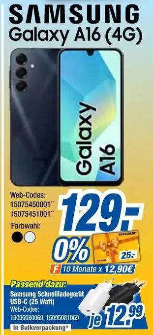 Expert Samsung galaxy a16 (4g) Angebot