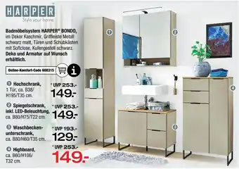 Ostermann Harper badmöbelsystem bondo Angebot