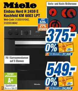 Expert Miele einbau herd oder kochfeld Angebot