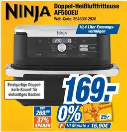 Expert Ninja doppel-heißluftfritteuse af500eu Angebot