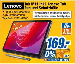 Expert Lenovo tab m11 inkl. lenovo tab pen und schutzhülle Angebot
