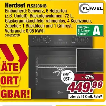 Poco Flavel herdset fls22361b Angebot