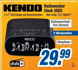 Expert Kendo radiowecker clock 25ex Angebot
