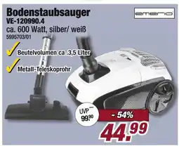 Poco Emerio bodenstaubsauger ve-120990.4 Angebot