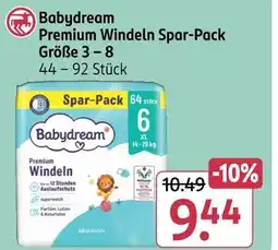 Rossmann Babydream premium windeln spar-pack Angebot