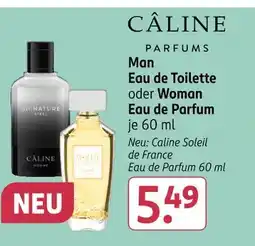 Rossmann Câline man eau de toilette Angebot