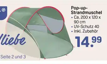 Rossmann Pop-up-strandmuschel Angebot