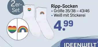 Rossmann Ideenwelt ripp-socken Angebot