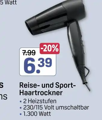 Rossmann Reise- und sport-haartrockner Angebot