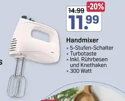 Rossmann Handmixer Angebot