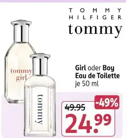 Rossmann Tommy hilfiger girl eau de toilette Angebot