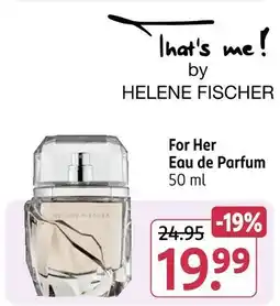 Rossmann Helene fischer for her eau de parfum Angebot