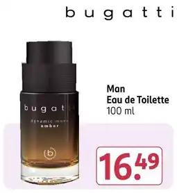 Rossmann Bugatti man eau de toilette Angebot