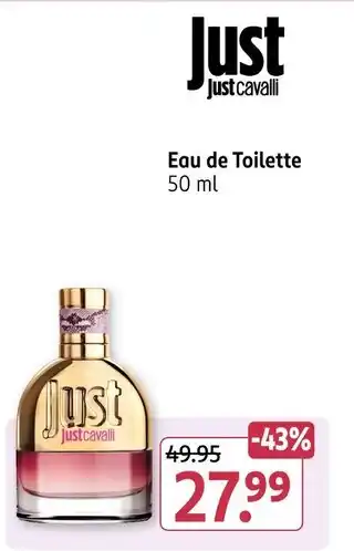 Rossmann Just cavalli eau de toilette Angebot