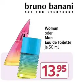 Rossmann Bruno banani woman eau de toilette Angebot