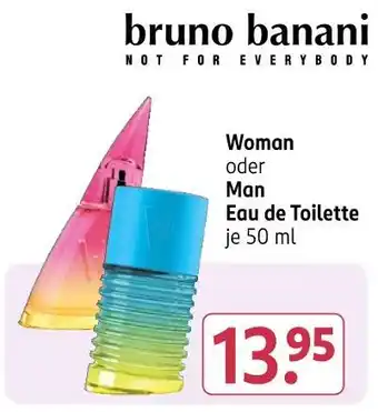 Rossmann Bruno banani woman eau de toilette Angebot