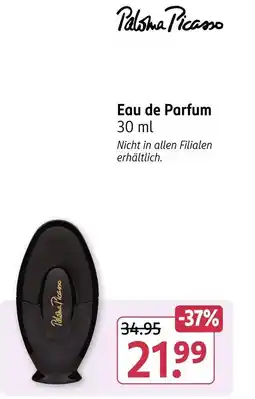 Rossmann Paloma picasso eau de parfum Angebot