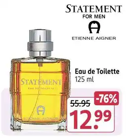 Rossmann Etienne aigner statement for men eau de toilette Angebot