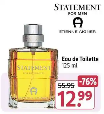 Rossmann Etienne aigner statement for men eau de toilette Angebot