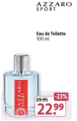 Rossmann Azzaro sport eau de toilette Angebot