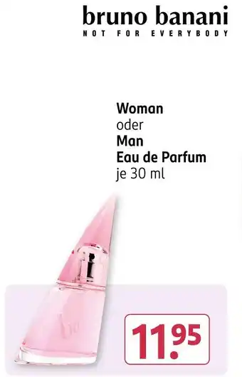 Rossmann Bruno banani woman eau de parfum Angebot