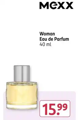 Rossmann Mexx woman eau de parfum Angebot
