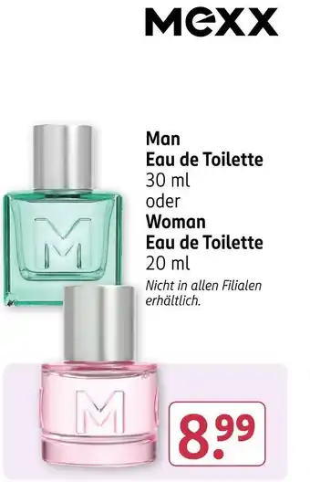 Rossmann Mexx man eau de toilette Angebot
