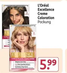 Rossmann L'oréal excellence creme coloration Angebot
