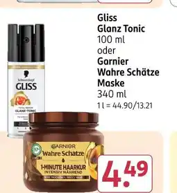 Rossmann Gliss glanz tonic Angebot