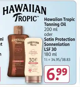 Rossmann Hawaiian tropic hawaiian tropic tanning oil Angebot