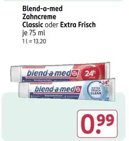 Rossmann Blend-a-med classic Angebot