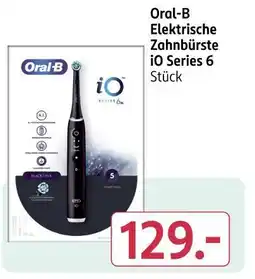Rossmann Oral-b elektrische zahnbürste io series 6 Angebot
