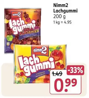 Rossmann Nimm2 lachgummi Angebot