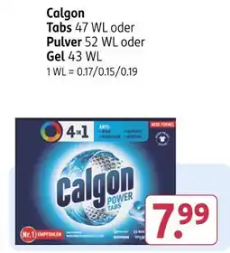 Rossmann Calgon tabs Angebot