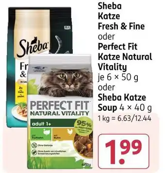 Rossmann Sheba katze fresh & fine Angebot