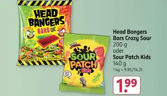 Rossmann Head bangers head bangers bars crazy sour Angebot