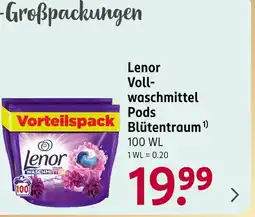 Rossmann Lenor vollwaschmittel pods blütentraum Angebot