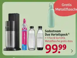Rossmann Sodastream duo vorteilspack Angebot
